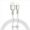 Bezvadu ierīces un gadžeti Baseus Baseus 
 
 Cable Cafule Metal USB - Lightning 1,0 m 2,4A 
 White ba...» 
