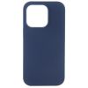 Aksesuāri Mob. & Vied. telefoniem Evelatus iPhone 14 Pro 6.1 Premium mix solid Soft Touch Silicone case Deep Navy 
