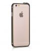 Aksesuāri Mob. & Vied. telefoniem HOCO Apple iPhone 6  /  6s Blade Series Fedora Metal Bumper Black melns 