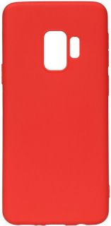 Evelatus Galaxy S9 Plus Soft Case with bottom Red sarkans