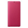 Aksesuāri Mob. & Vied. telefoniem Samsung Galaxy A9 2018 Wallet Cover EF-WA920PPEGWW Pink rozā Hand sfree