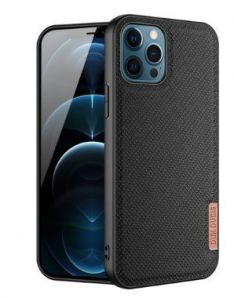 - Dux Ducis 
 Apple 
 Phone 12 Pro Max Fino case covered with nylon material 
 Black melns