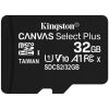 Носители данных Kingston 32GB microSD HC Canvas Select Plus USB память