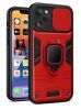 Aksesuāri Mob. & Vied. telefoniem - GALAXY A14 5G RING LENS CASE FOR Black Red melns sarkans 