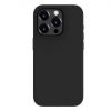Aksesuāri Mob. & Vied. telefoniem Evelatus iPhone 15 Pro Max Premium Magsafe Soft Touch Silicone Case Black melns 