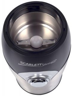 Scarlett SL-1545 silver dzirnaviņas kafijas sudrabs