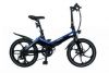 Скутеры (Swegway) e-bike, scooter Blaupunkt Fiete E-Bike 20 '' 24 month s Blue / Black zils melns Держатели