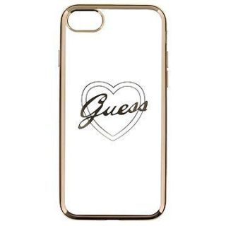GUESS Guess Heart TPU case for Iphone 7 zelts - gold
