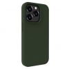 Аксессуары Моб. & Смарт. телефонам Evelatus iPhone 15 Pro Max Premium Magsafe Soft Touch Silicone Case Dark Olive 