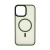 Aksesuāri Mob. & Vied. telefoniem Evelatus iPhone 13 Pro Hybrid Case With MagSafe PC+TPU Green 