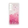 Аксессуары Моб. & Смарт. телефонам - Galaxy A15 Silicone Case Water Glitter Pink 