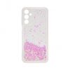 Aksesuāri Mob. & Vied. telefoniem - Galaxy A15 Silicone Case Water Glitter Light Pink 