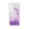 Aksesuāri Mob. & Vied. telefoniem - Galaxy A15 Silicone Case Water Glitter Purple 