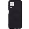 Aksesuāri Mob. & Vied. telefoniem Evelatus Galaxy A22 4G Nano Silicone Case Soft Touch TPU Black melns 