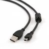 Bezvadu ierīces un gadžeti - Cablexpert 
 
 Premium quality mini-USB cable CCF-USB2-AM5P-6 1.8 m 