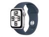 Смарт-часы Apple Apple 
 
 Watch SE GPS 40mm Silver Aluminium Case with Storm Blue Sp...» Wireless Activity Tracker