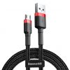 Беспроводные устройства и гаджеты Baseus Cafule Cable durable nylon cable USB  /  micro USB QC3.0 2.4A 1M black...» 