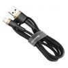 Беспроводные устройства и гаджеты Baseus Cafule Cable durable nylon cable USB  /  Lightning QC3.0 2.4A 1M black...» 