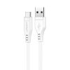Bezvadu ierīces un gadžeti - Acefast Acefast USB cable USB Type C 1.2m, 3A white  C3-04 white balts Galda lampa ar bezvadu uzlādi