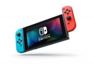 Nintendo Switch Red Blue Splatoon 2 Limited Edition sarkans zils