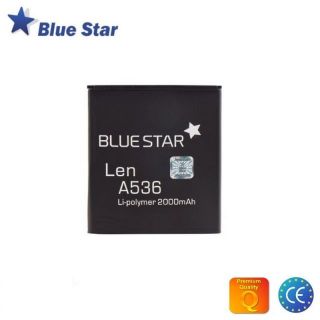 - BlueStar Akumulators Lenovo A536 A606 A656 A658T A750e A766 A770E S650 S658t S820 S820e Li-Ion 2000mAh Analogs BL210