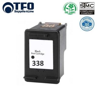 - TFO HP 338 C8765E Melns Tintes Kārtridžs 17ml for Deskjet 460c 5740 6540 uc HQ Premium Analogs
