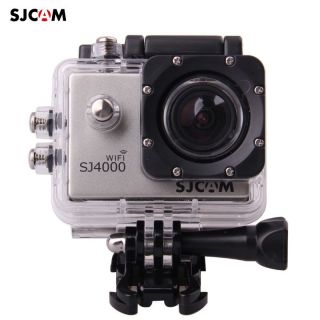 SJCam SJ4000 Wi-Fi Ūdendroša 30m Sporta Kamera 12MP 170 grādi 1080p HD 30fps 2.0'' LCD Ekrāns Sudraba