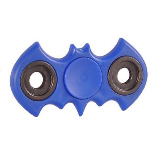 BLUN Batman formas Roku Spinners Anti-Stress Fidget aksesuārs no Eko Plastikāta Zils